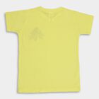 Boys' 100% Cotton Half Sleeves T-Shirt , पीला, small image number null
