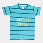 Striped T-Shirt, Light Blue, small image number null
