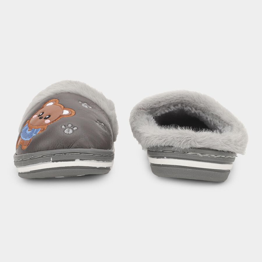 Kids' Winter Slipper, Grey, large image number null