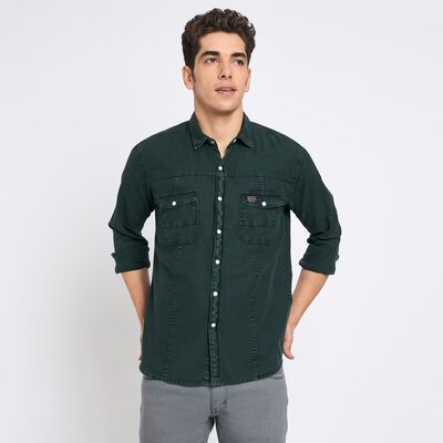 Men's 100% Cotton Casual Shirt 