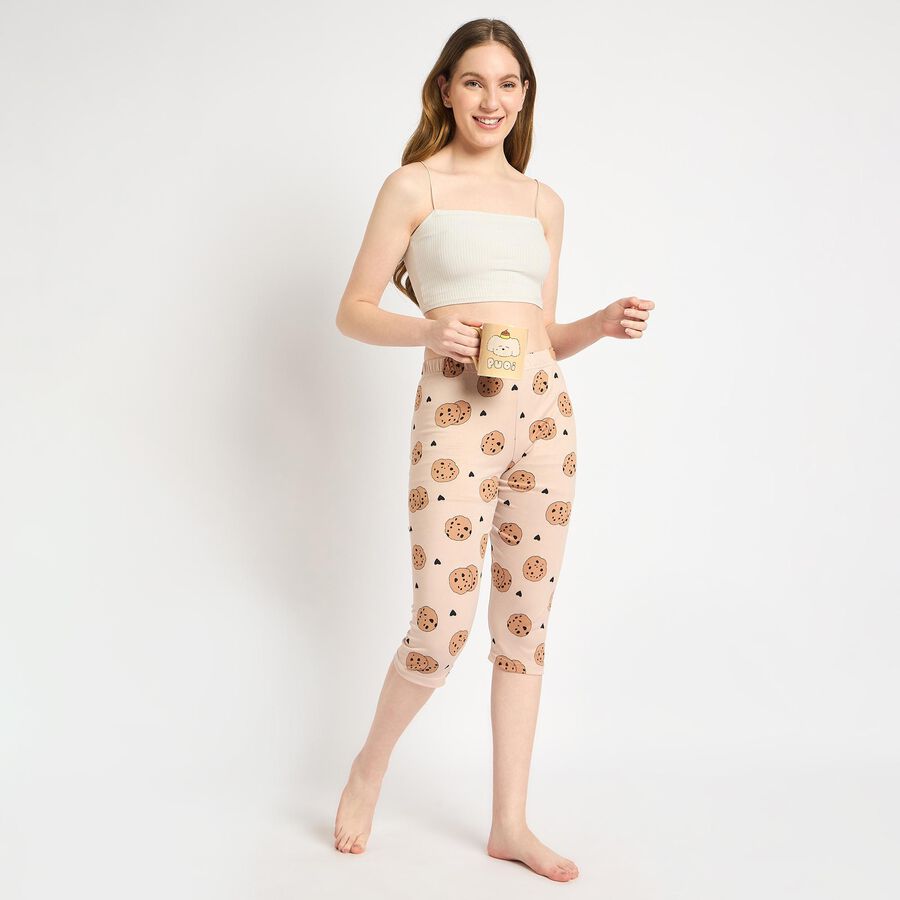 Ladies' Capri , Beige, large
