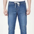 Men's Blue Slim Fit Classic Jeans, Mid Blue, small