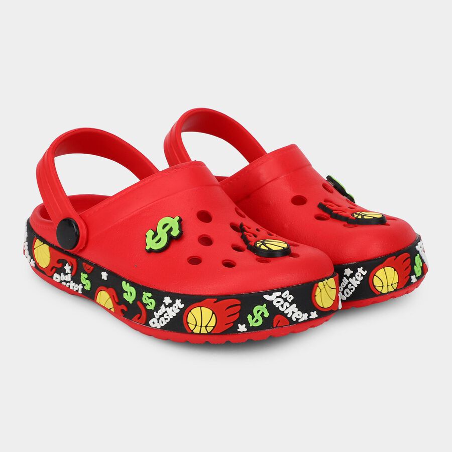 Boys' Sandal, Red, large image number null