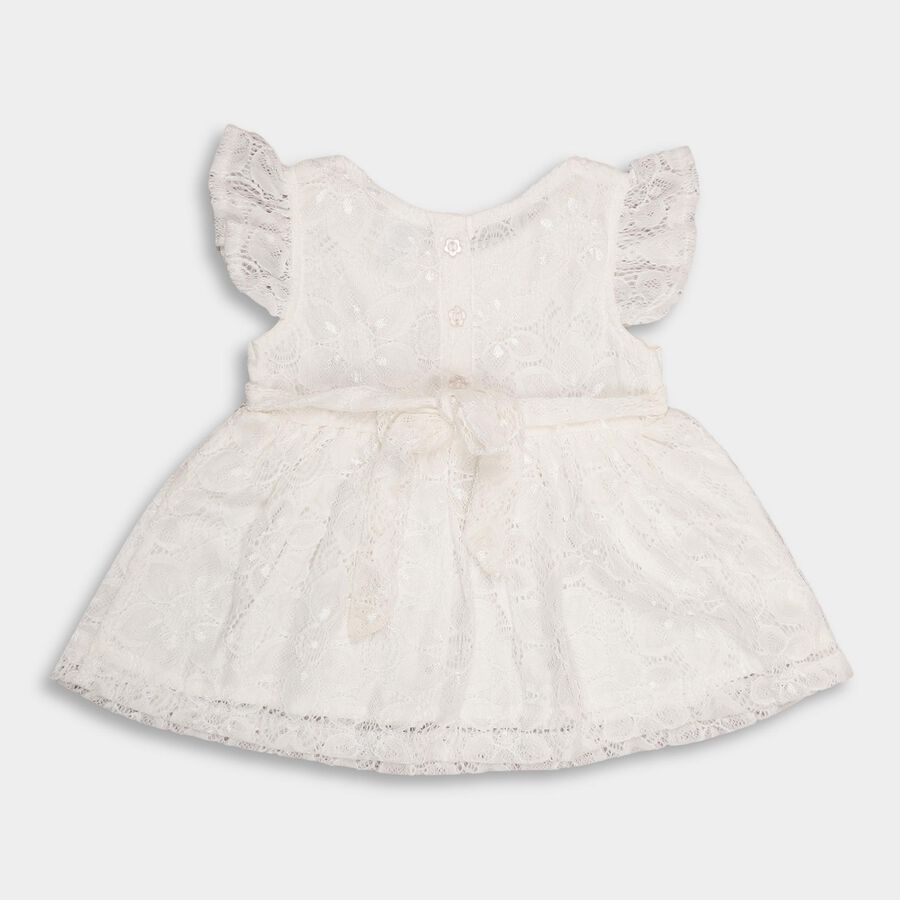Infants' Frock , White, large image number null