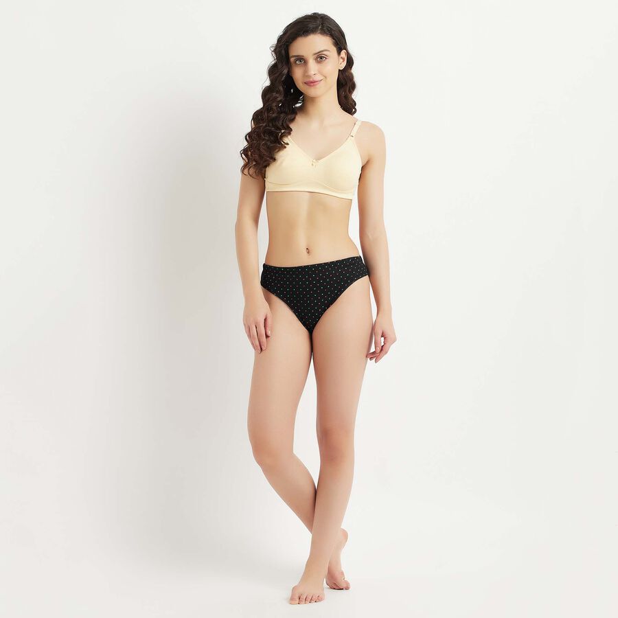 Single Jersey Panty, Black, large image number null