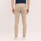 Men's Cross Pocket Slim Fit Casual Trousers , गहरा पीला, small image number null