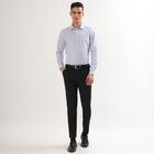 Men's Light Lavender Purple Slim Fit Casual Shirt, Purple, small image number null