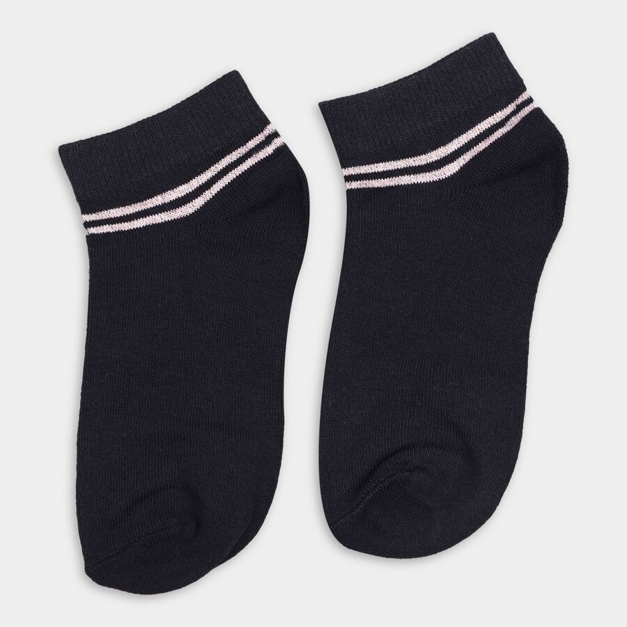 Girl's Socks, Navy Blue, large image number null