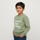Boys' Sweatshirt, हल्का हरा, small image number null