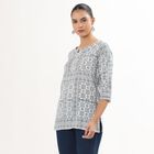 Ladies' Kurti, गहरा नीला, small image number null