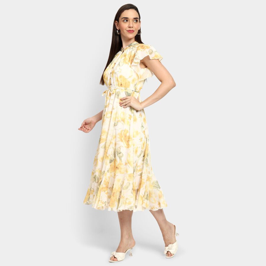 Ladies' Dress, Yellow, large image number null