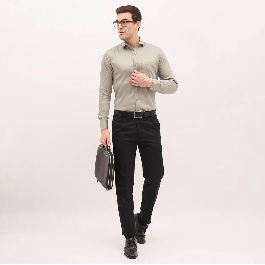 Men's Formal Shirt, हल्का हरा, large image number null