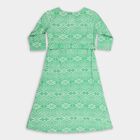 Girls' Dress, Light Green, small image number null