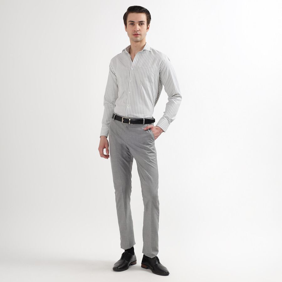 Men's Formal Shirt, Light Green, large image number null