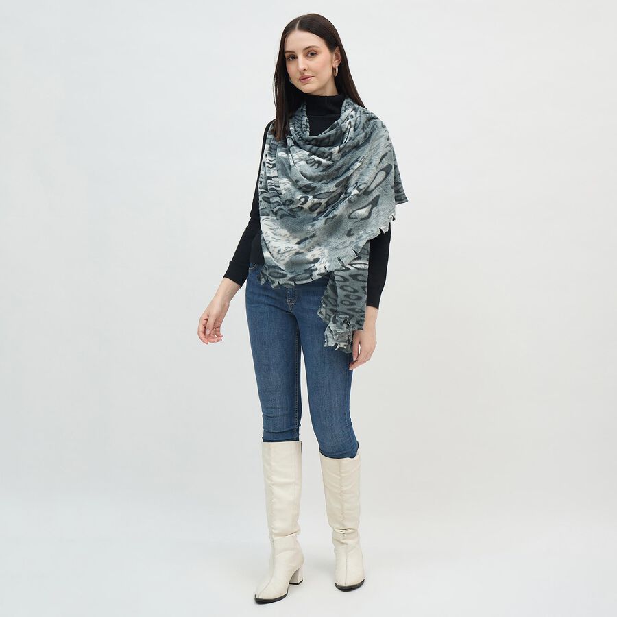 Ladies' Stole, Light Grey, large image number null