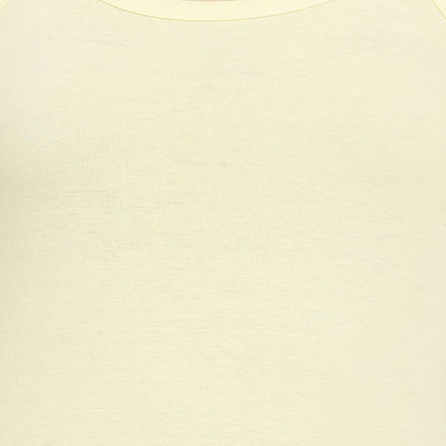 Ladies' Cotton Slips, Yellow, large image number null