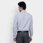 Checks Formal Shirt, Light Grey, small image number null