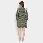 All Over Print A Line Women, Olive, small image number null