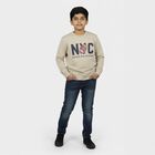 Boys' Sweatshirt, हल्का हरा, small image number null