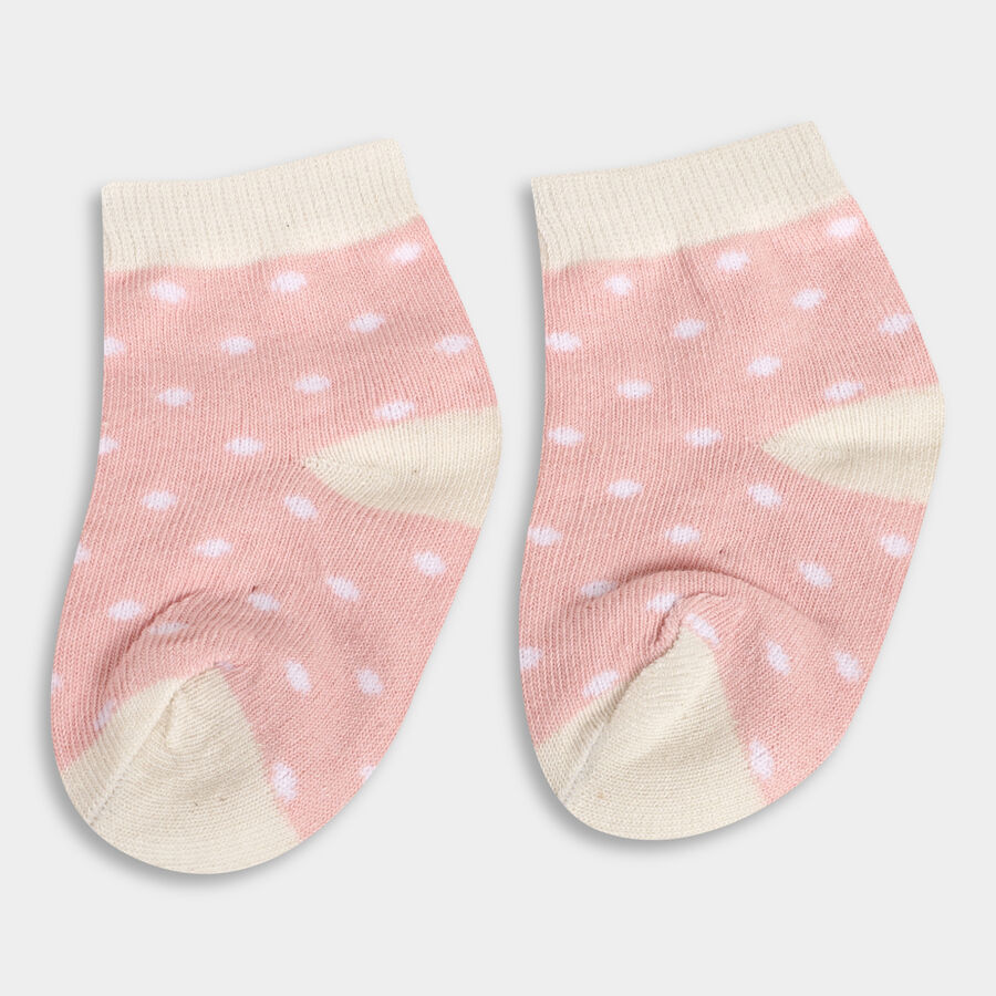 Infant's Socks (Pack of 3), Light Pink, large