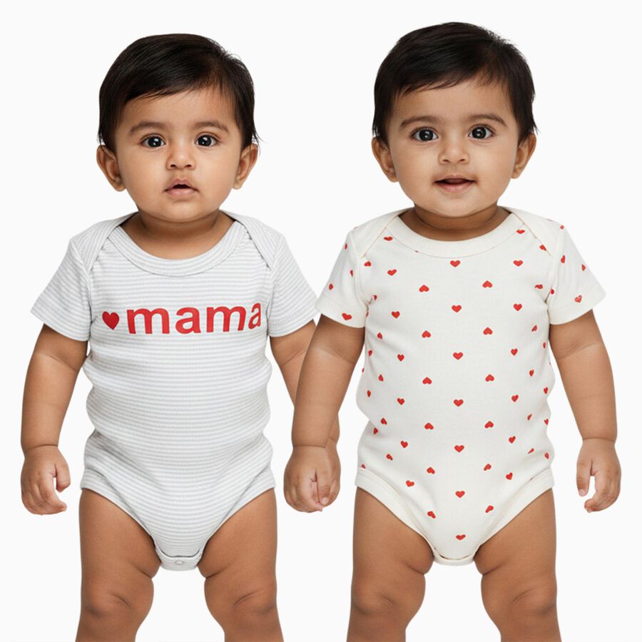 Infants' Bodysuit, हल्का ग्रे, large image number null