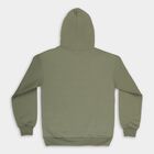 Boys Muted Olive Green Hooded Neck Casual Sweatshirt, ओलिव, small image number null