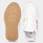 Women's Pink Lace-Up Sneakers, Pink, small