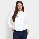 Ladies' Shirt, सफ़ेद, small image number null
