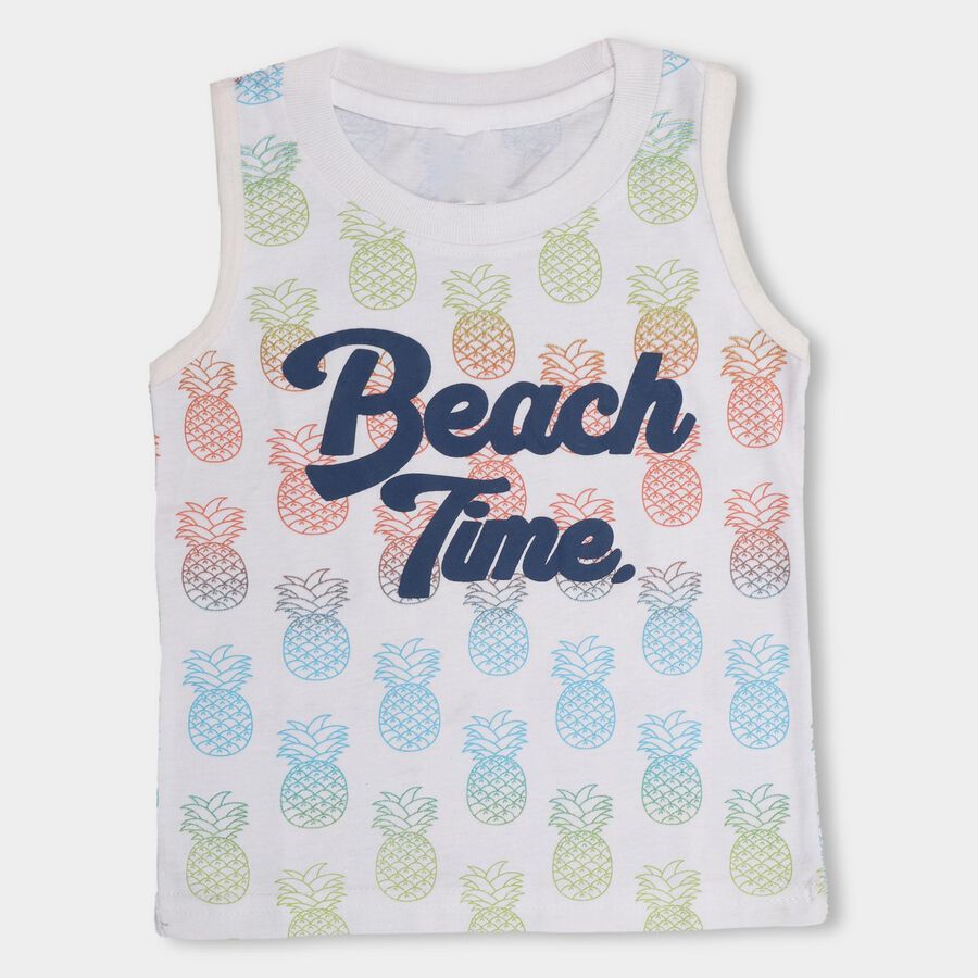 Boys' T-Shirt , White, large image number null