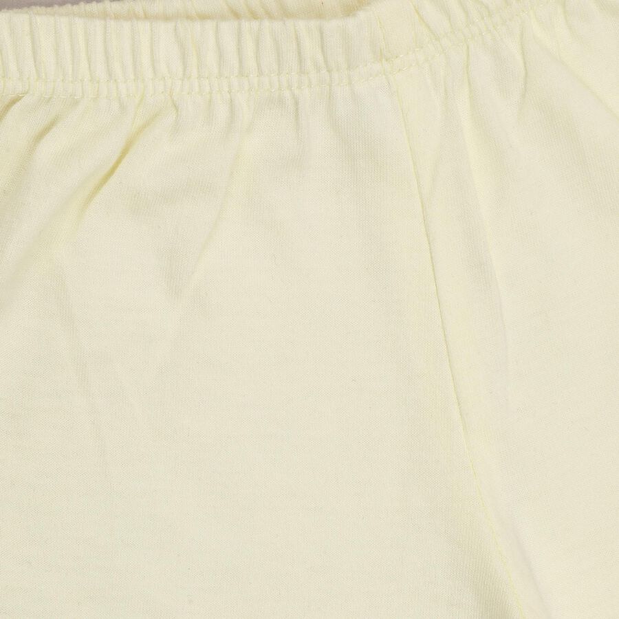 Infant Boys' 100% Cotton Baba Suit , पीला, large