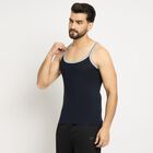 Men's 100% Cotton Gym T-Shirt , Navy Blue, small image number null