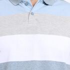 Men's Collared Half Sleeves T-Shirt , Light Blue, small image number null