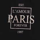 Girls' T-Shirt, काला, small