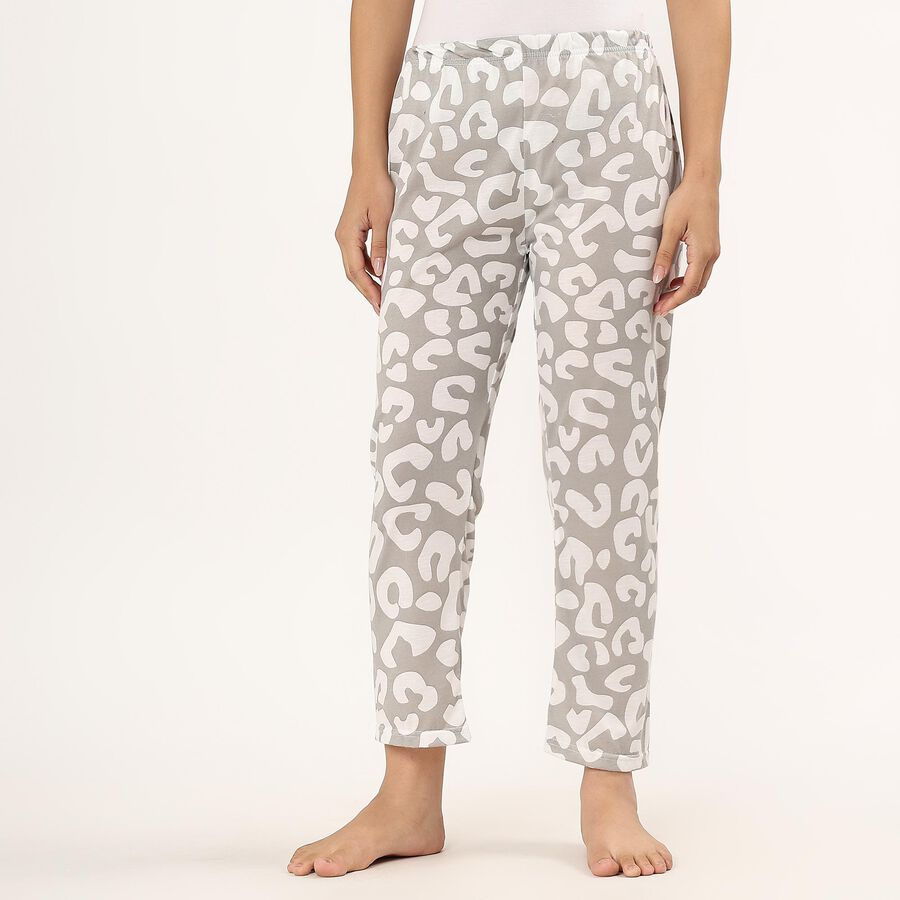 Ladies' Full Length Pyjama , Dark Grey, large image number null