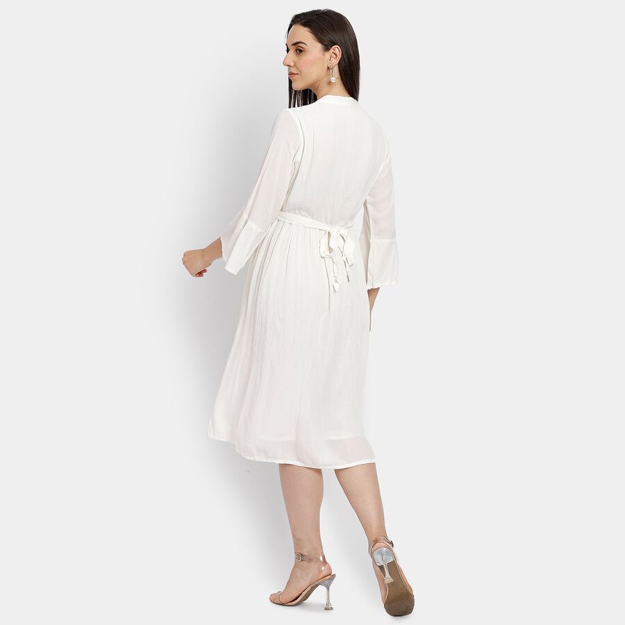 Ladies' Dress , ऑफ व्हाइट, large image number null