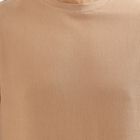 Men's Muted Beige Cotton Round Neck Casual T-Shirt, Beige, small image number null