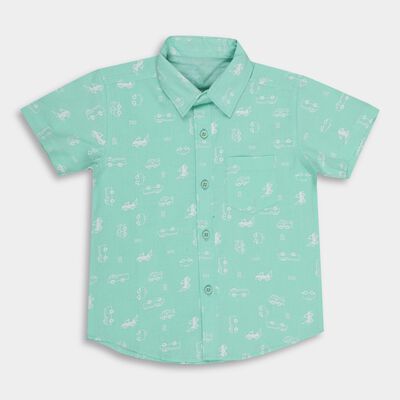 Boys' 100% Cotton Casual Shirt