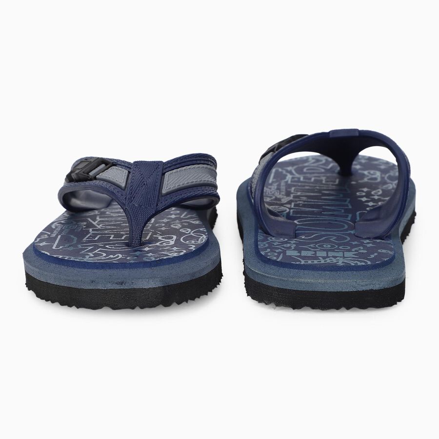 Kids Unisex Slipper, Black, large