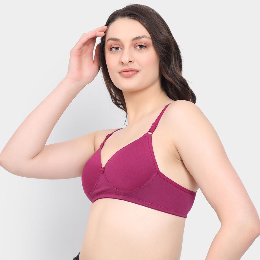 Ladies' Bra , Wine, large image number null