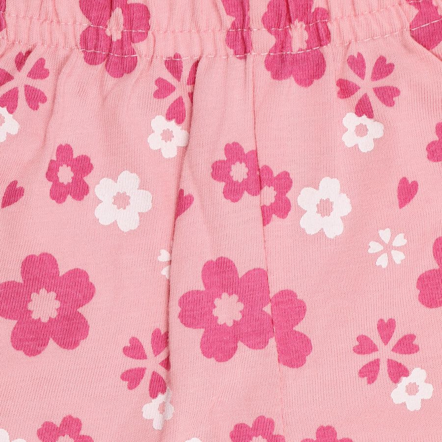 Girls' Pull Ups Shorts, Light Pink, large