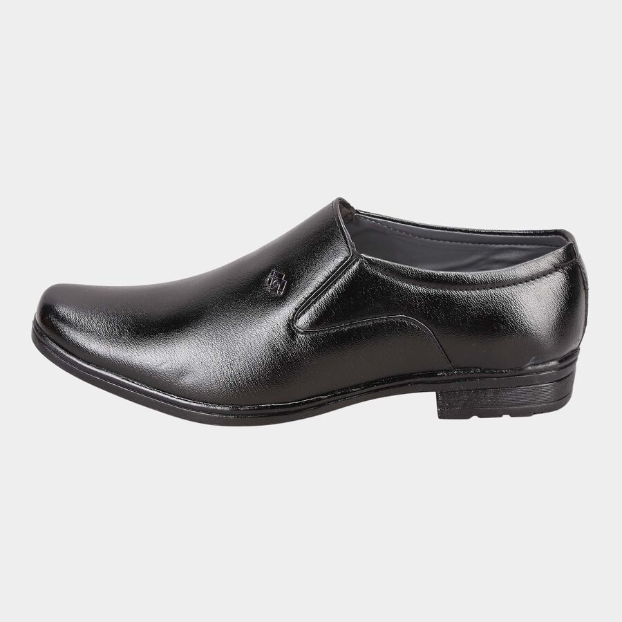 Men Lace-Ups Formal Shoes, Black, large image number null