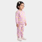 Girls Lilac Round Neck Lounge Hipster Set, Lilac, small