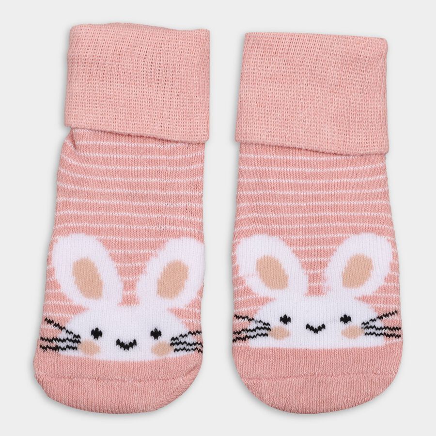 Infants' Socks (Pack of 2), Light Blue, large image number null
