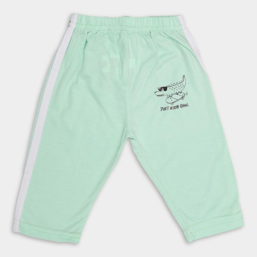 Infants' 100% Cotton Pyjama , हल्का हरा, large image number null