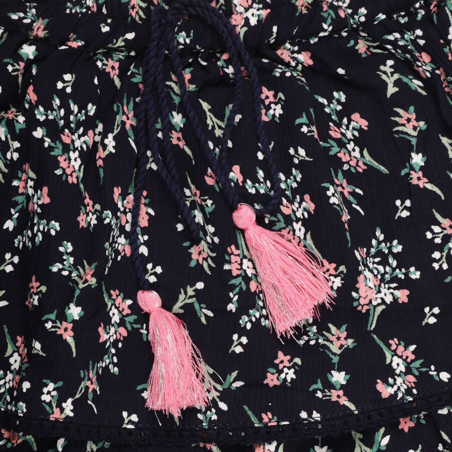 Girls' Skirt , Navy Blue, large image number null