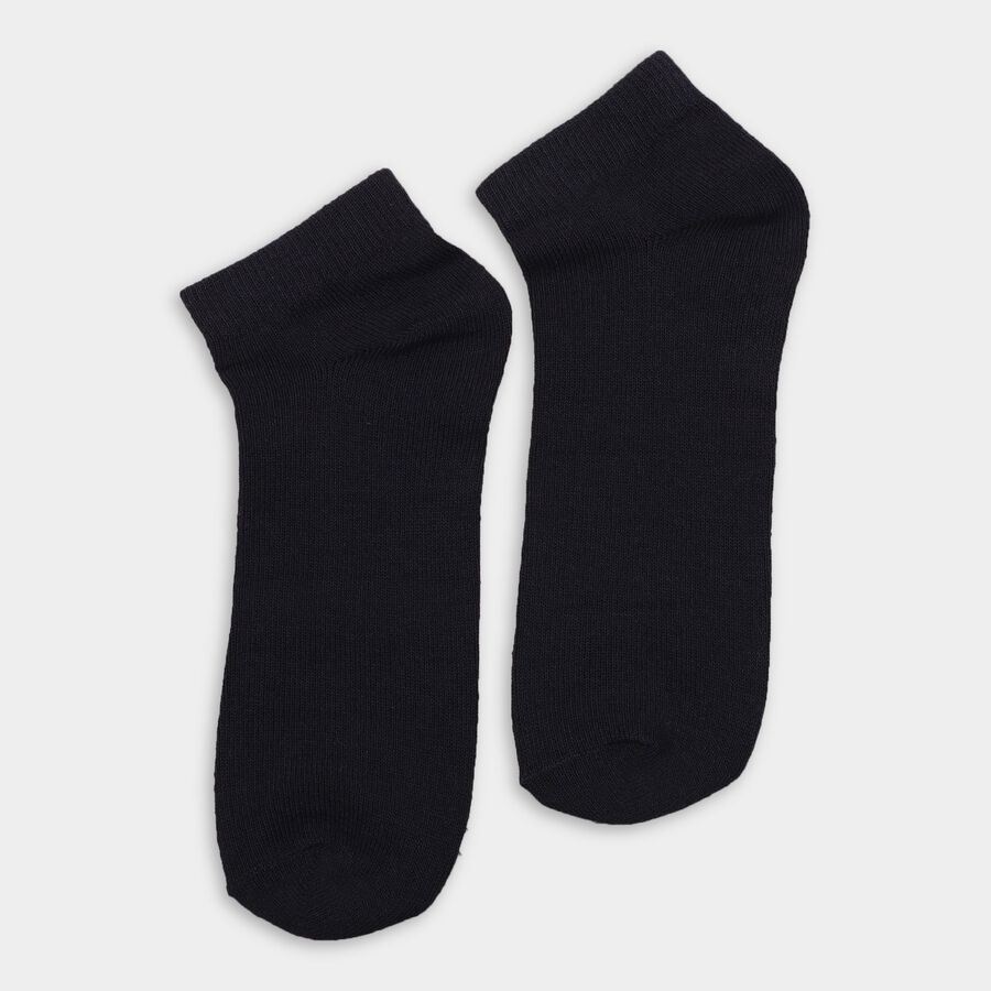 Men's Socks (Pack of 3), नेवी ब्लू, large