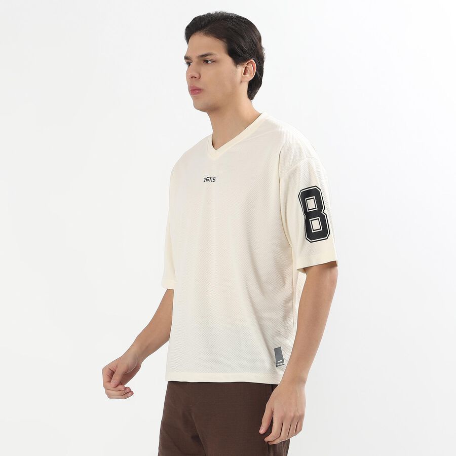 Men's Drifit T-Shirt, Off White, large