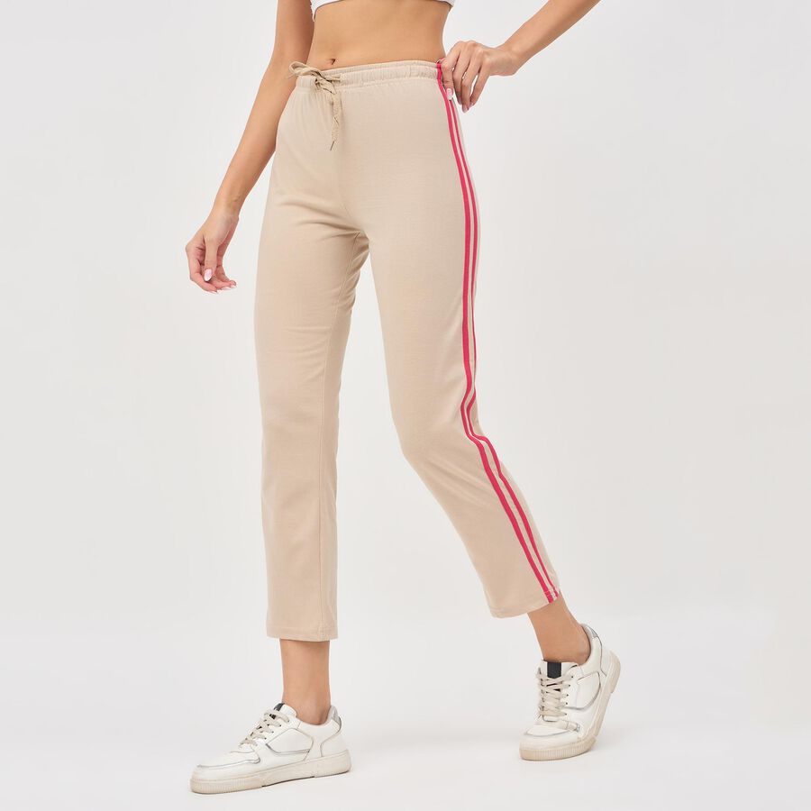 Ladies' Regular Track Pants, Charcoal, large image number null