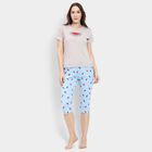 Ladies' Night Suit, हल्का ग्रे, small image number null