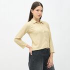 Ladies' Shirt, Beige, small